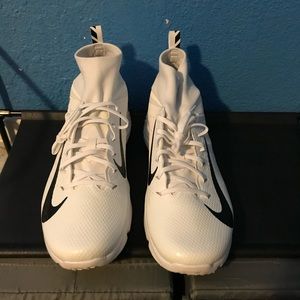 New Nike Vapor Untouchable Speed Turf 2 Football Shoe White Men 13.5 AO8744-100